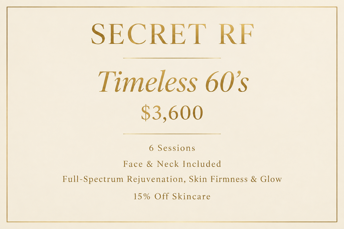 Secret RF Timeless 60's Treatment Package