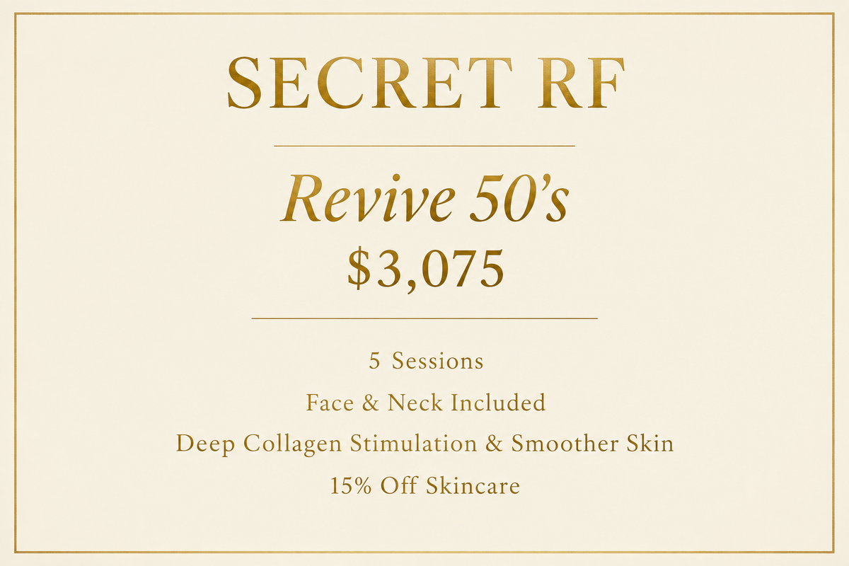 Secret RF Revive 50's Treatment Package